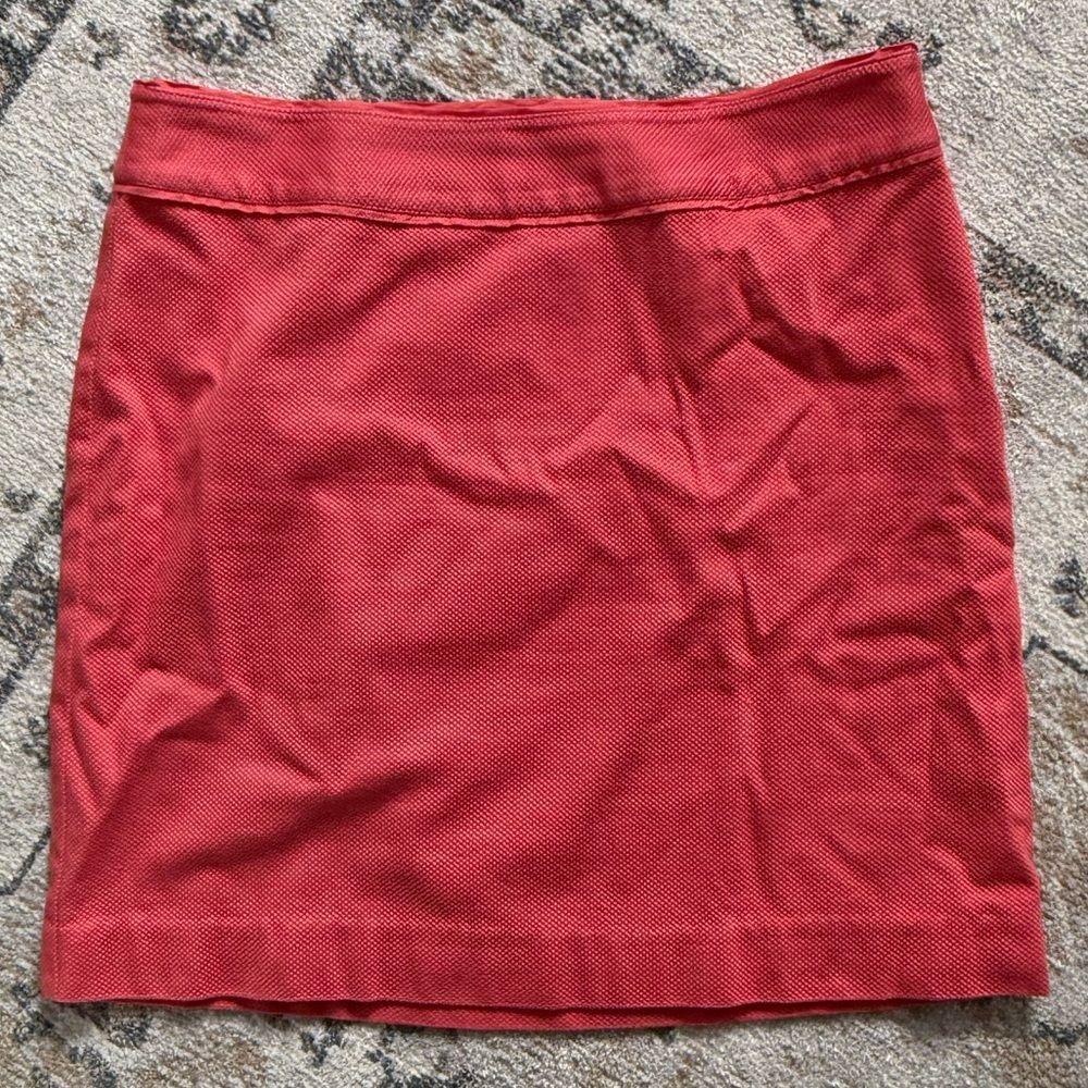 Vineyard Vines Coral/Pink Mini Skirt Size 6
